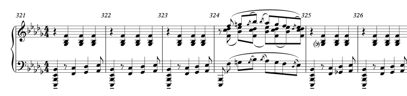 55.1 Stravinsky - Rite of Spring 321-326 (reduction)