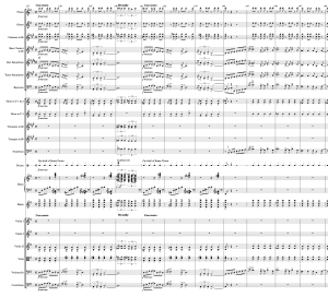 59.8 Gershwin - Rhapsody in Blue 137-147 Score Page